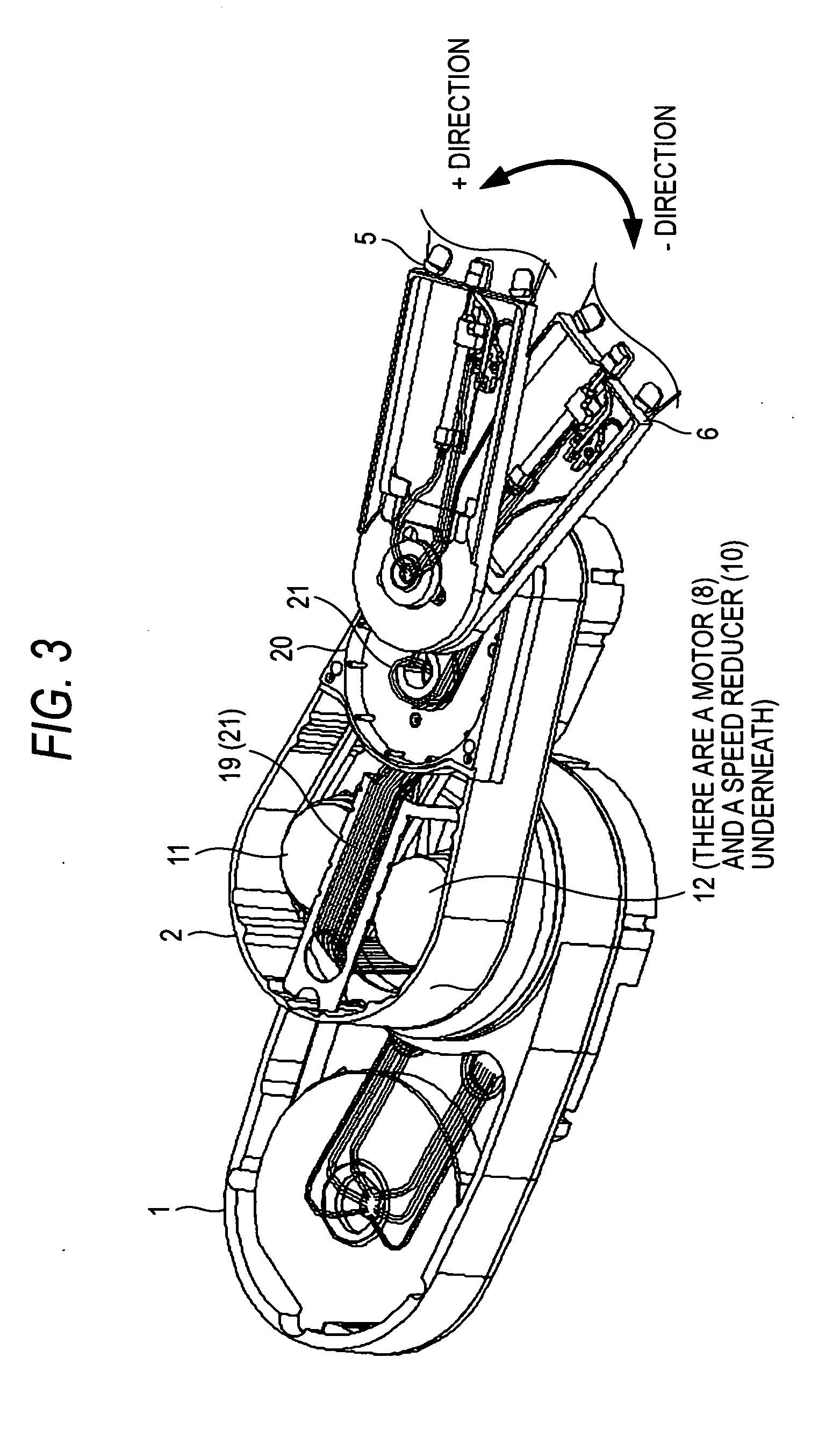 Cable processor of robot