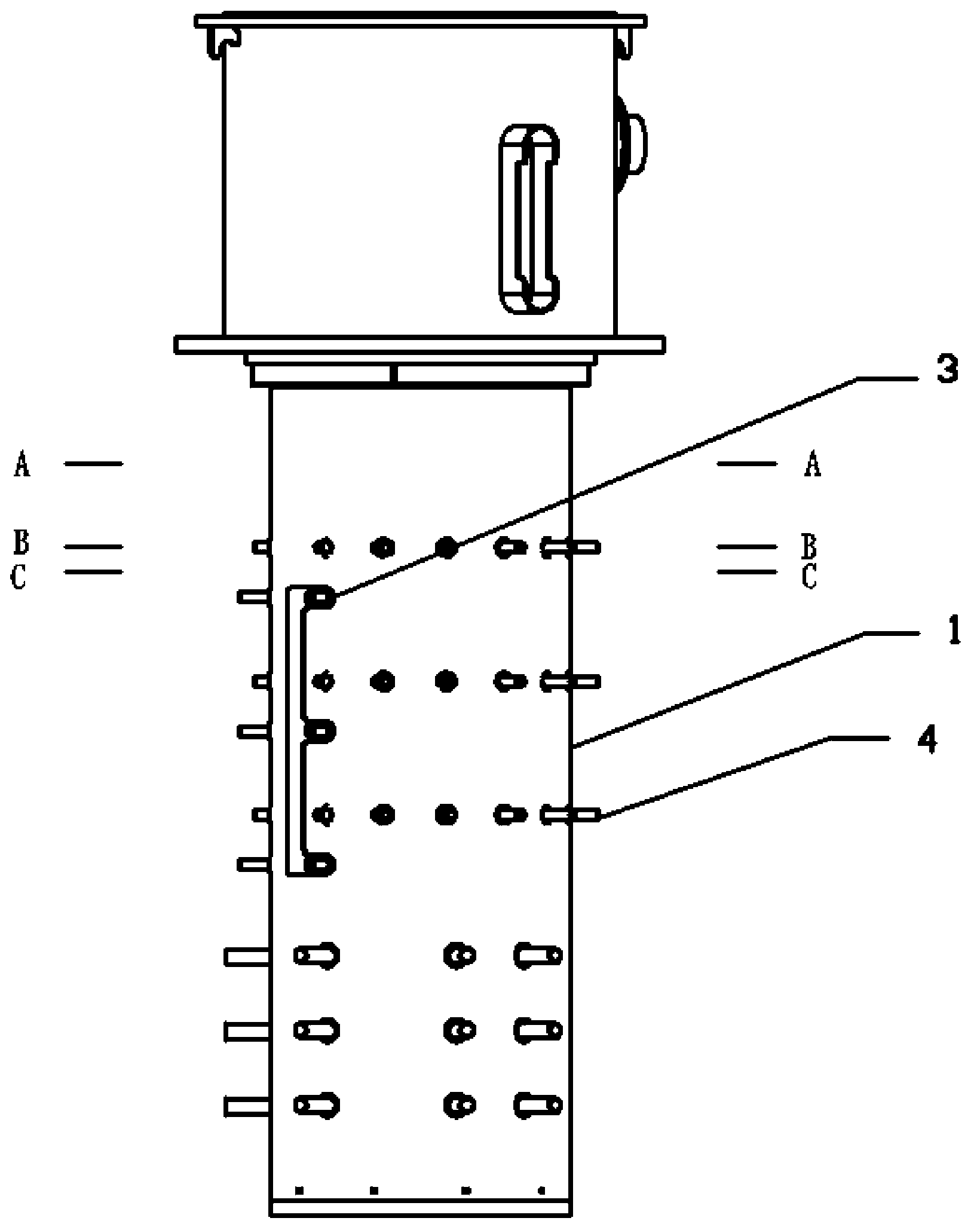 Transformer on-load capacity-regulating voltage-regulating tap changer