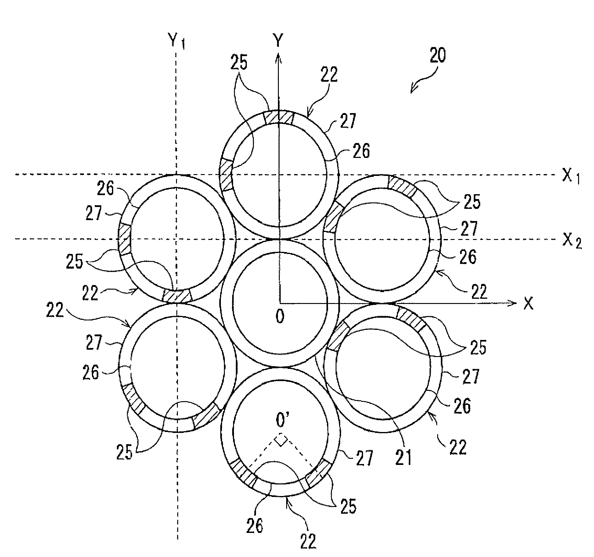 Configuration detection device for endoscope