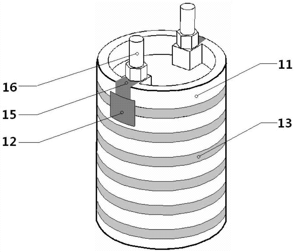 Ceramic electric heating assembly and method for manufacturing same