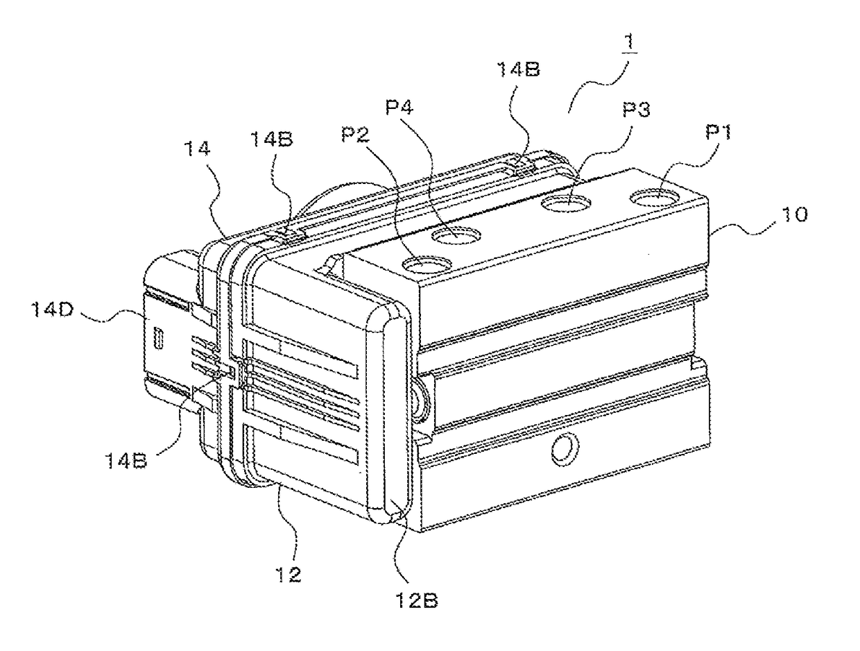 Brake hydraulic pressure controller and method for manufacturing brake hydraulic pressure controller