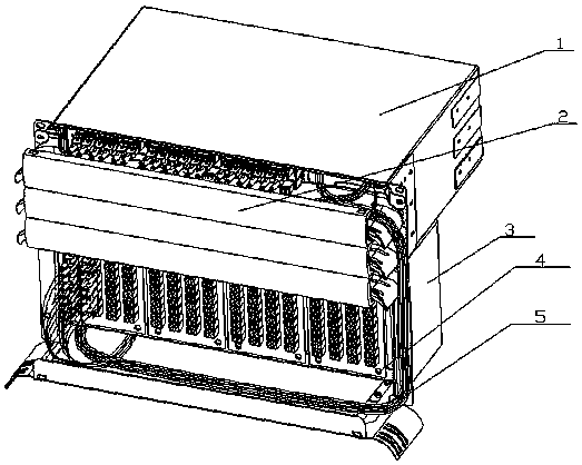 7U modularized wiring unit for 19-inch equipment cabinet