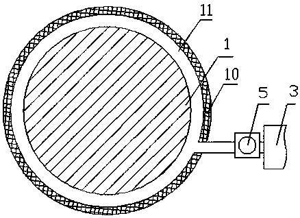 Anti-explosion gas storage tank