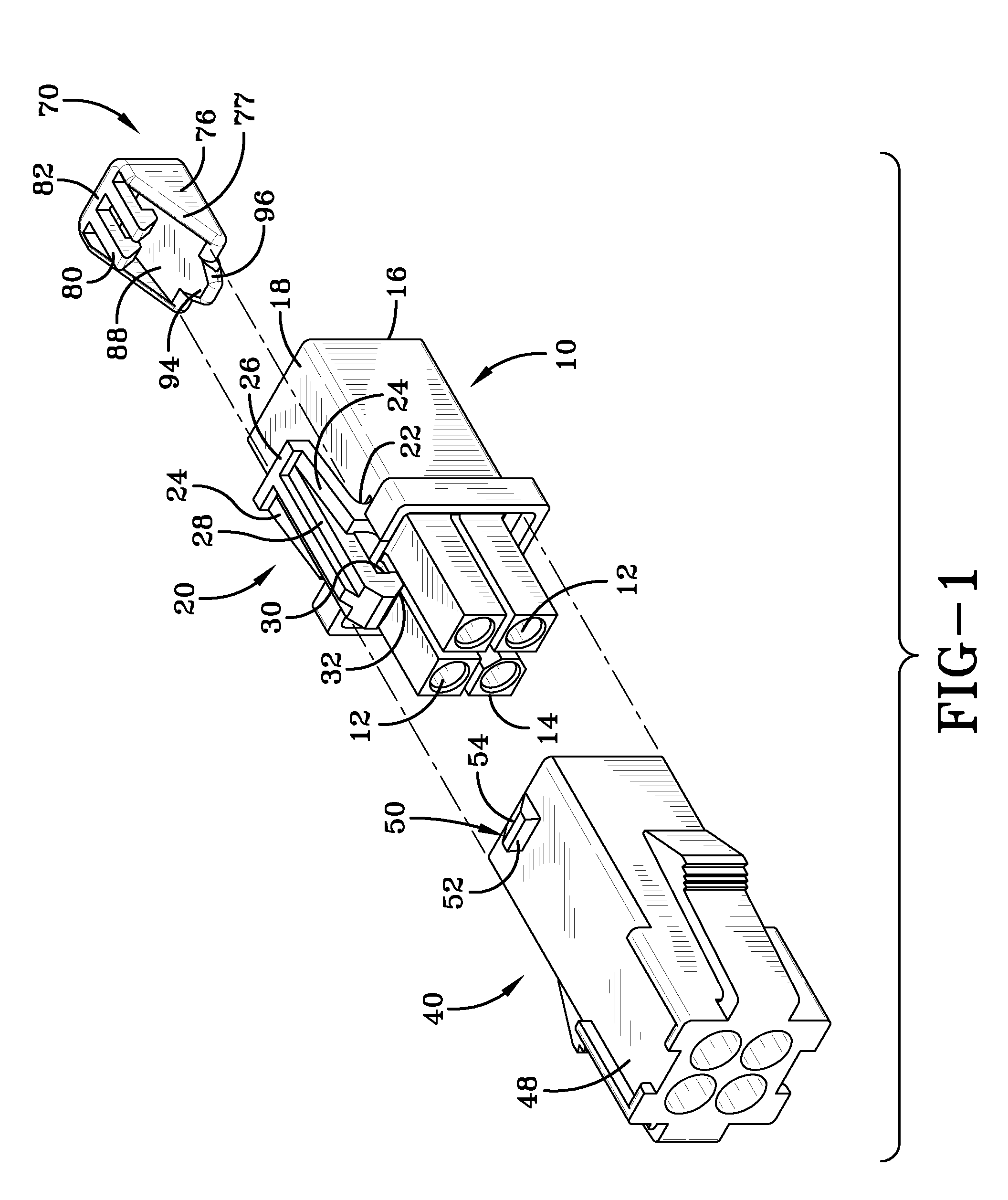 Latch securing member