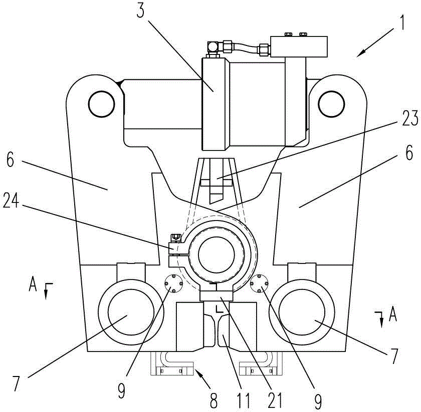 Profile induction welding device and method