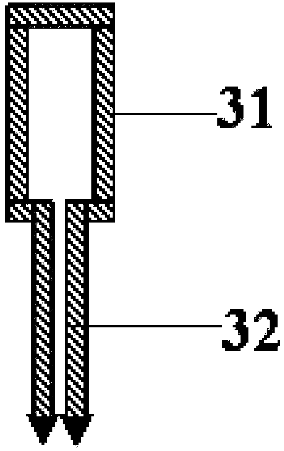 Honeycomb chamber connecting piece and manufacturing method thereof