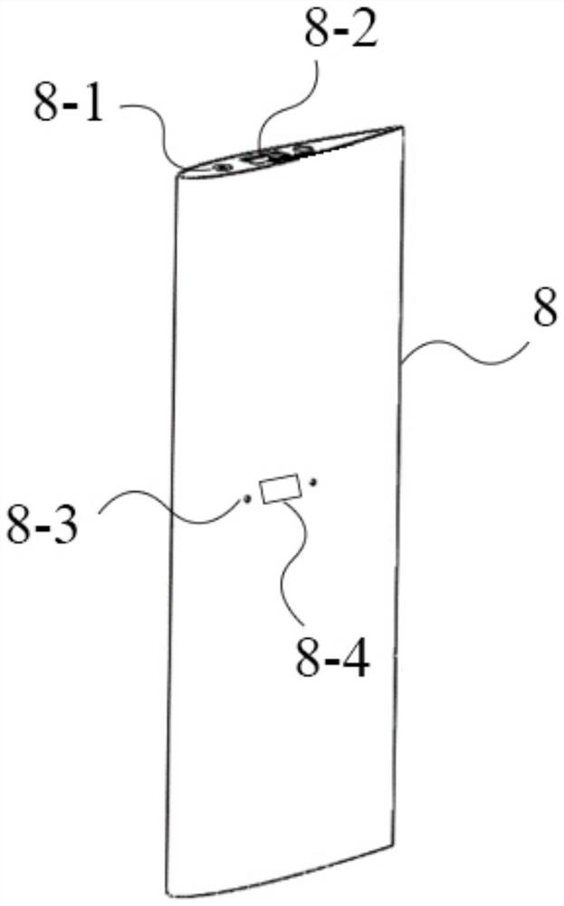 Wing spacing adjusting module, aircraft comprising wing spacing adjusting module and aircraft control method