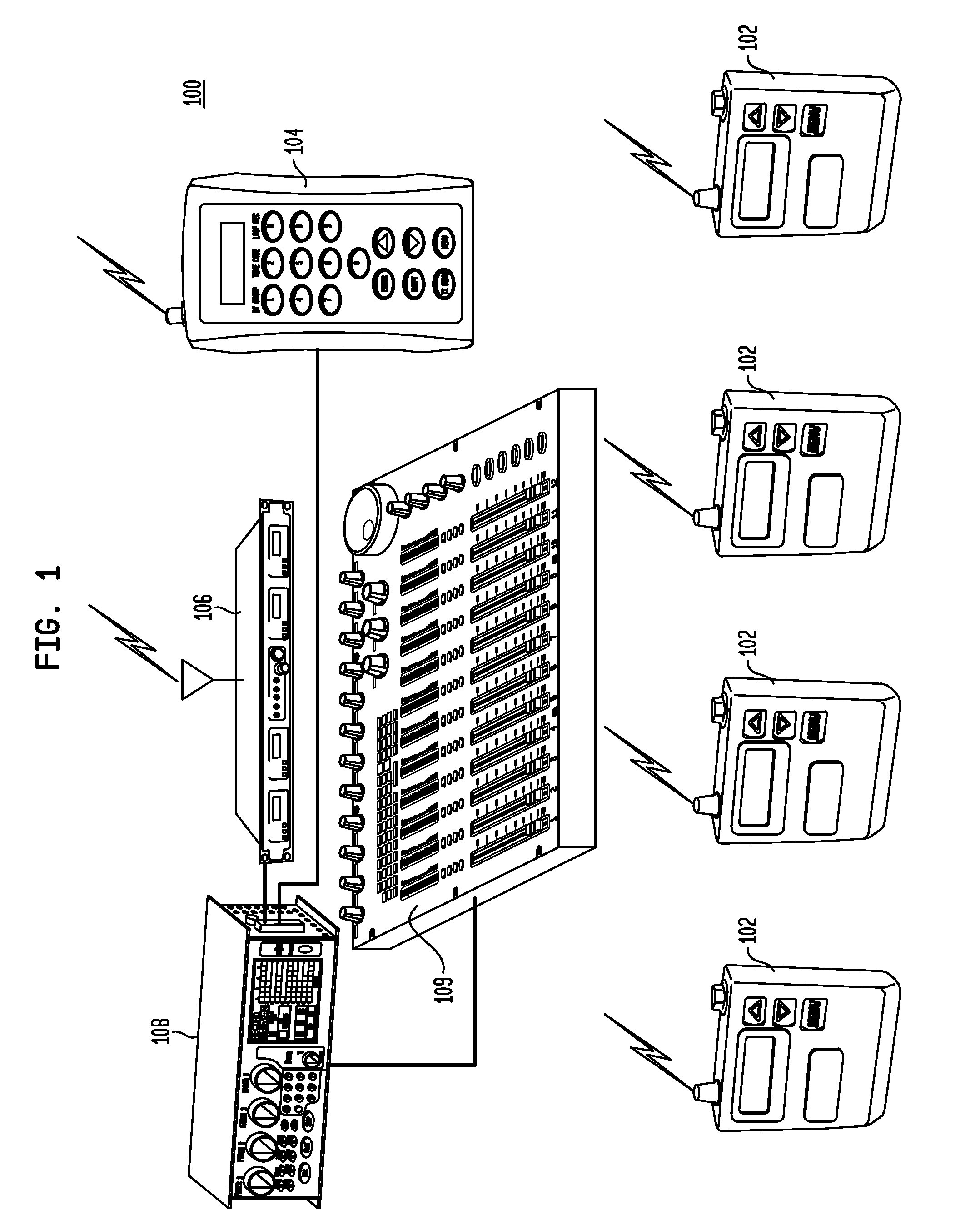 Systems and methods for remotely controlling local audio devices in a virtual wireless multitrack recording system