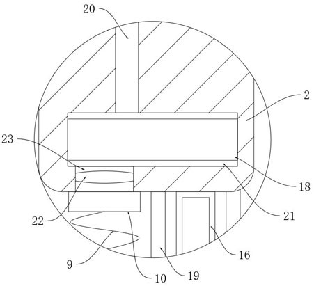 Grounding device for outdoor switching power supply filter