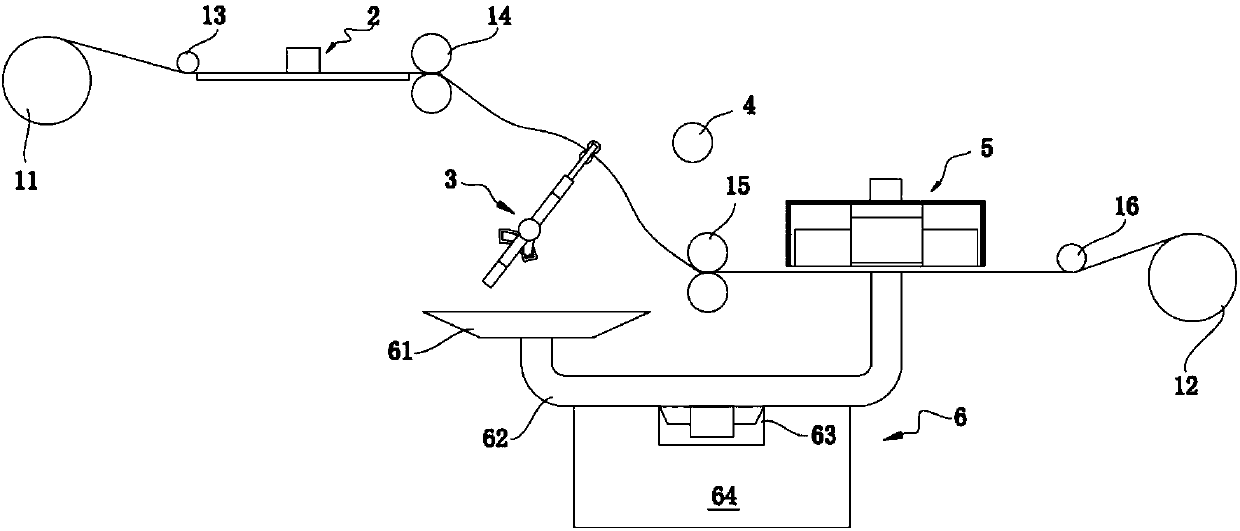 Impurity-removing cleaning machine