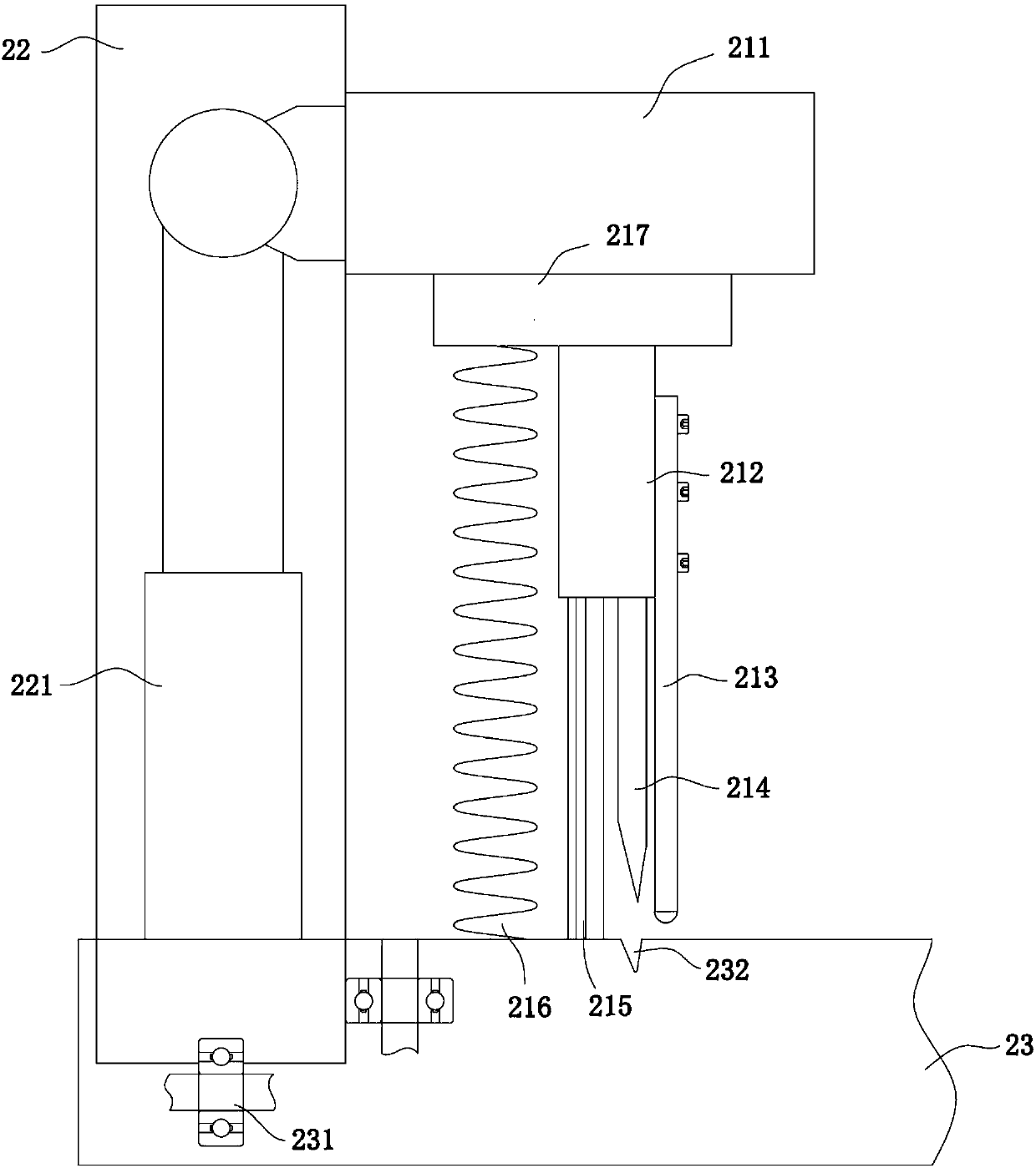 Impurity-removing cleaning machine