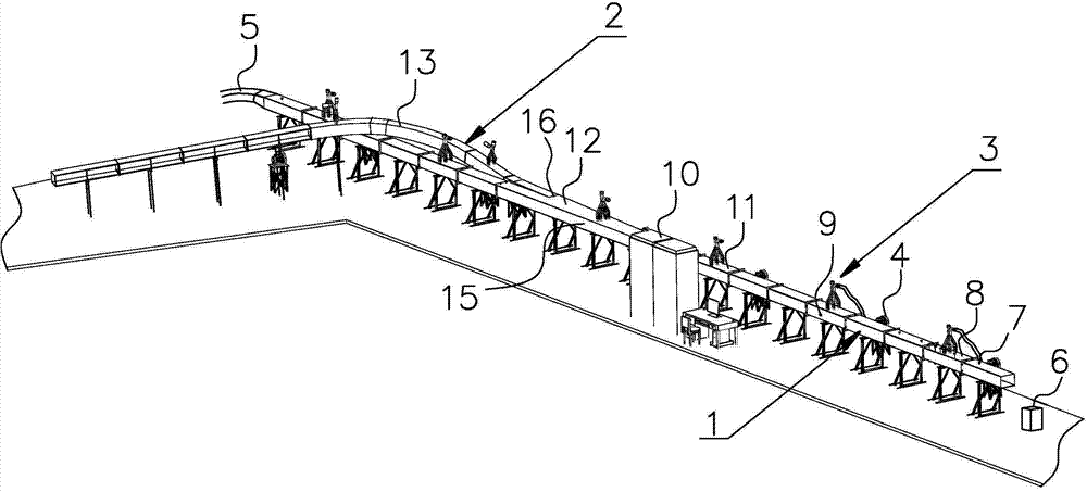 City tunnel ventilation test device and manufacturing method thereof