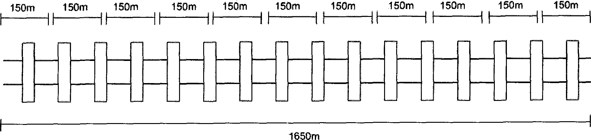 Method for realizing dynamic tracking train position in city rail traffic signal system