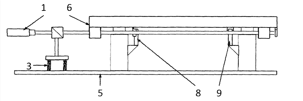 Magnetic suspension vibration isolation platform on basis of zero-position reference of springs and laser auto-collimation measurement