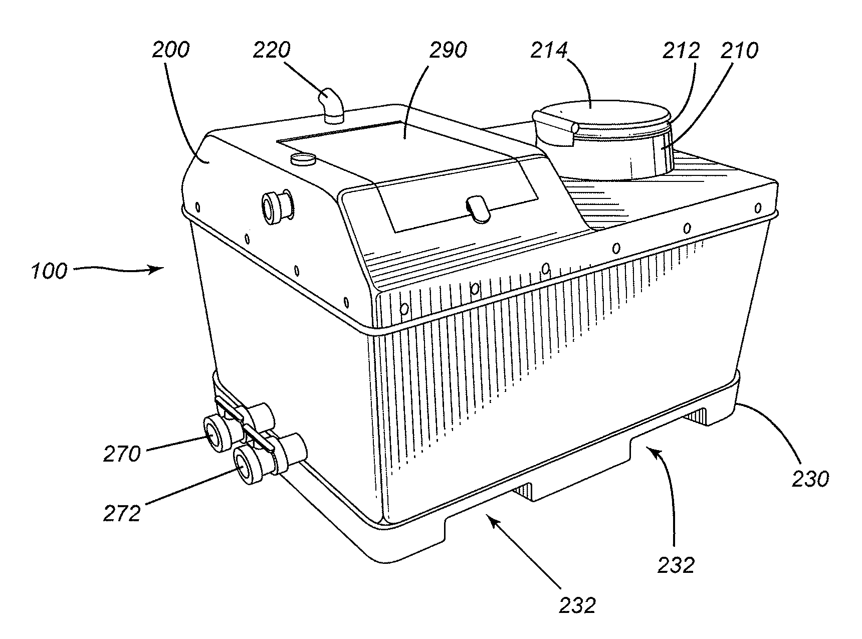 Portable composting toilet system