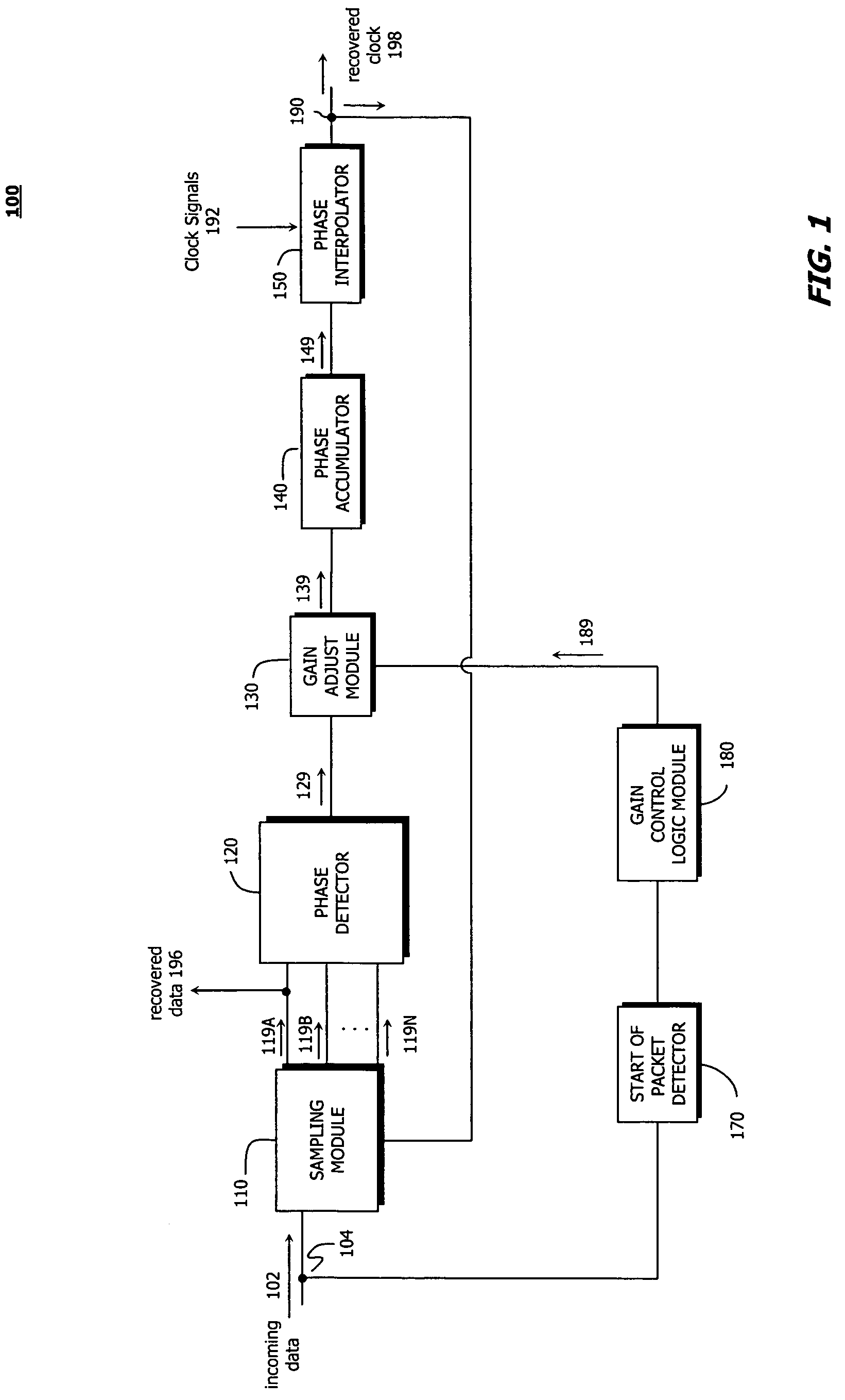 High speed clock and data recovery system