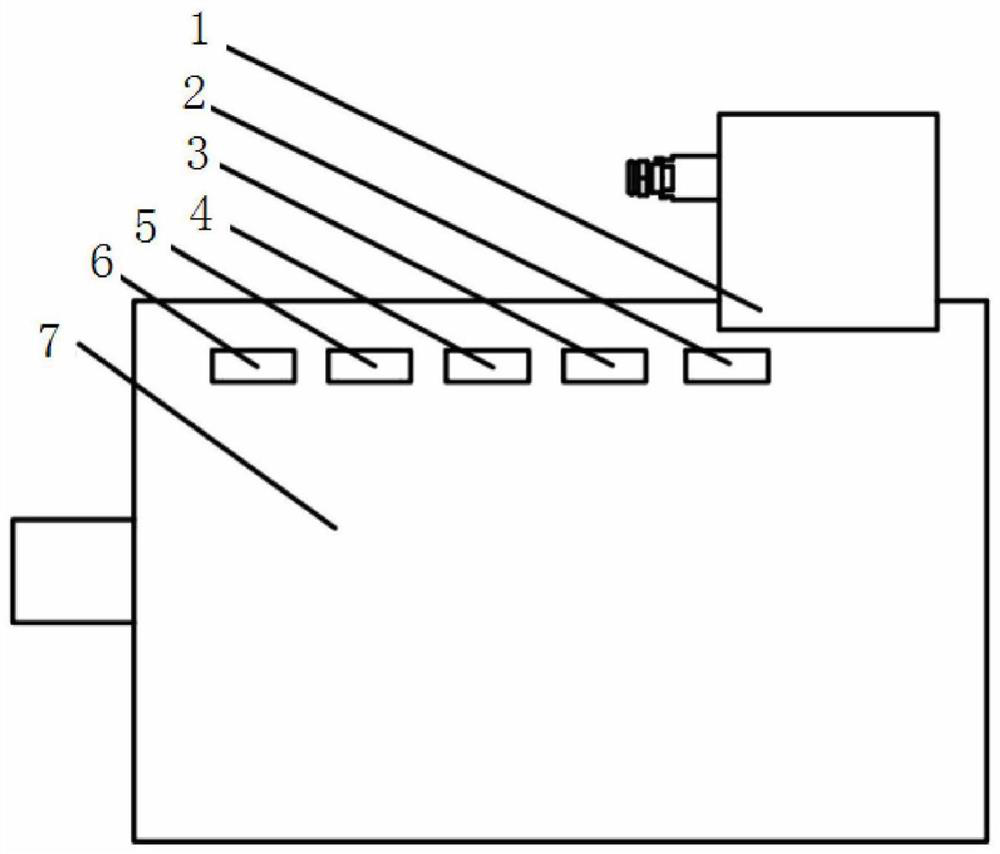 High-power mining motor based on cloud computing and monitoring method thereof