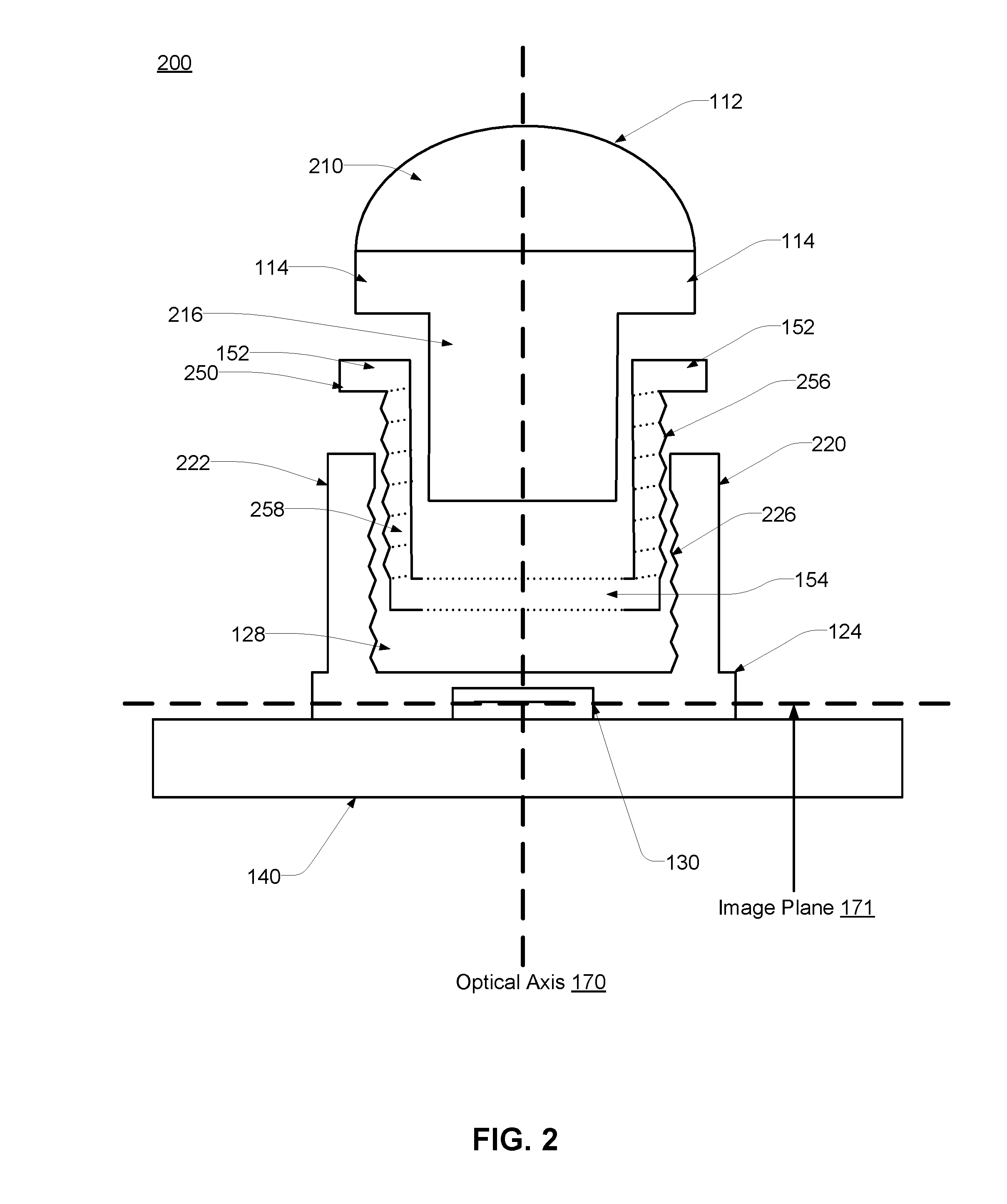 Integrated Sensor and Lens Assembly with Post-tuning Optical Alignment