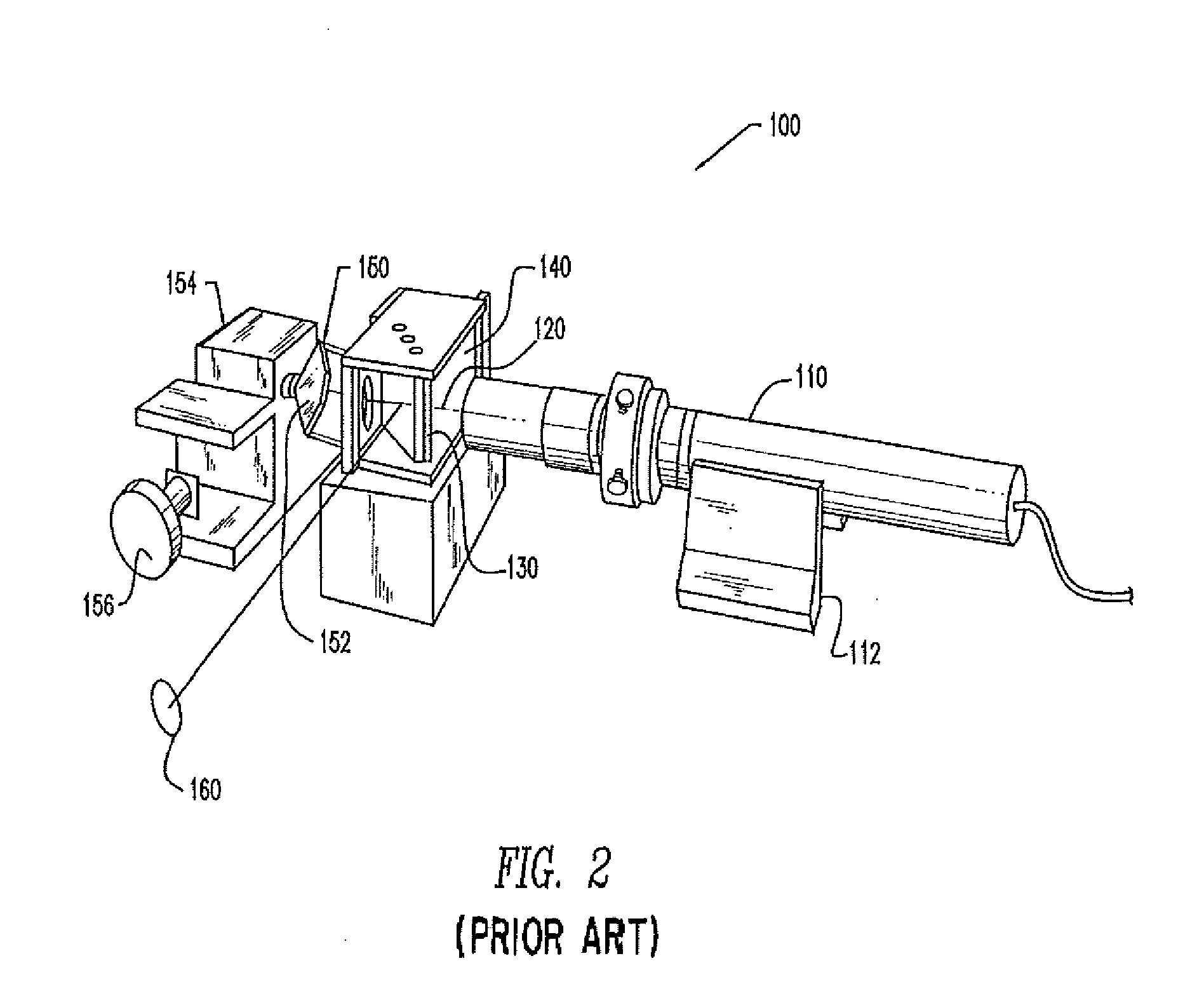 Interferometer, optical assembly and method of mounting same