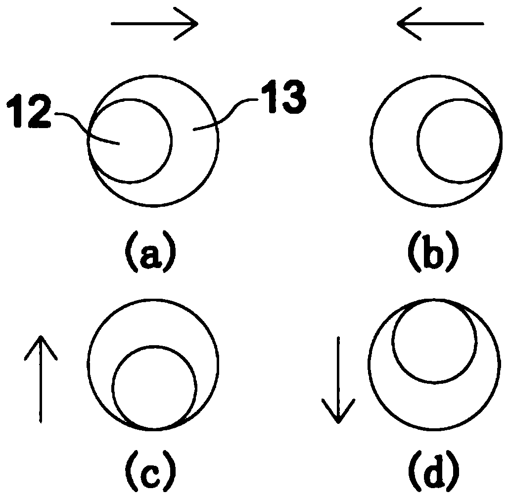 Double-beam laser processing optical system