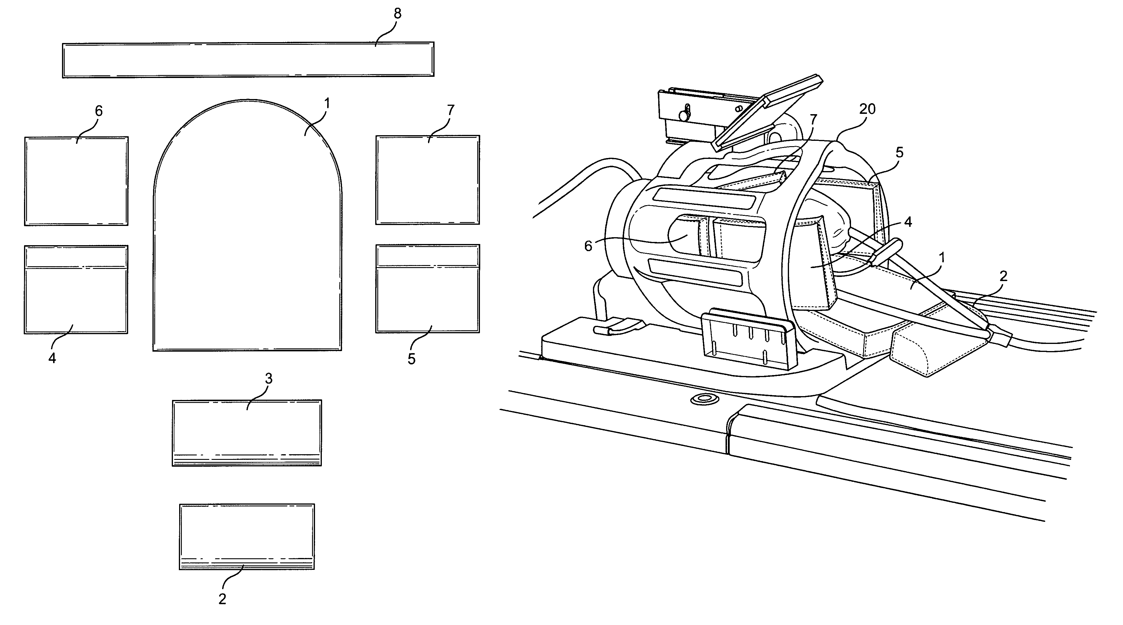 Head restraint system for medical research, diagnosis and operation