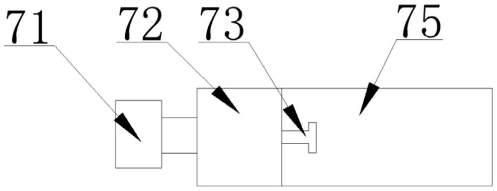 Fluorine-containing plastic-coated guide rail mechanism