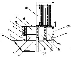 Brick-built furnace-type biomass hot-water boiler