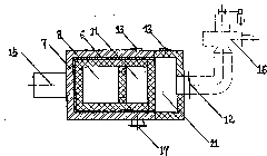 Brick-built furnace-type biomass hot-water boiler