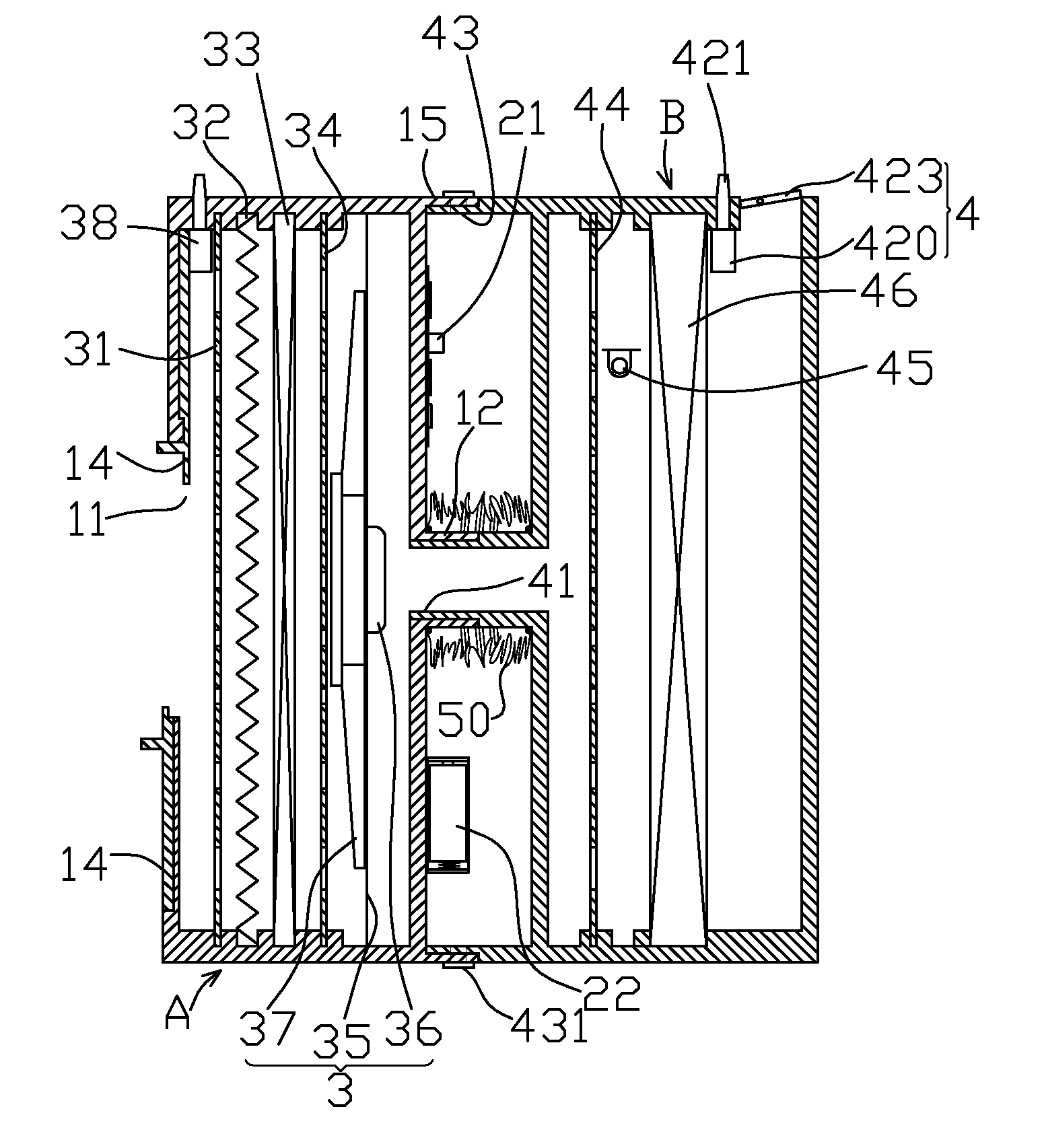 Sealed air purifier