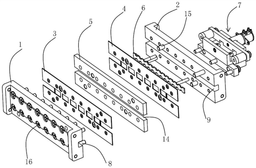 Dielectric loading adjustable filter with double-metal diaphragm structure