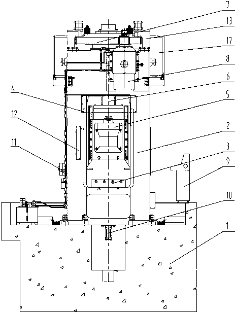 Digital-control electric screw press