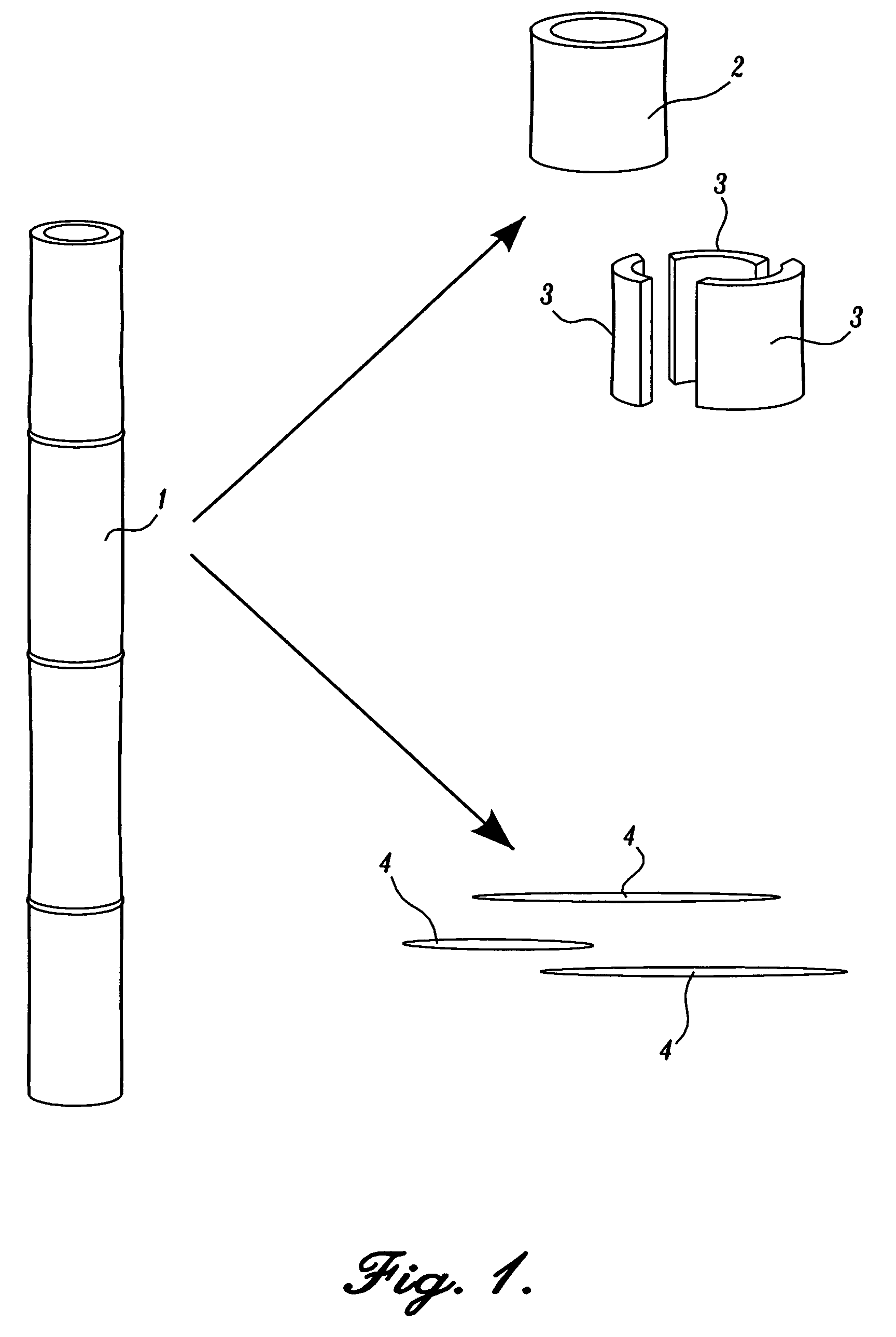 Arundo donax paper product