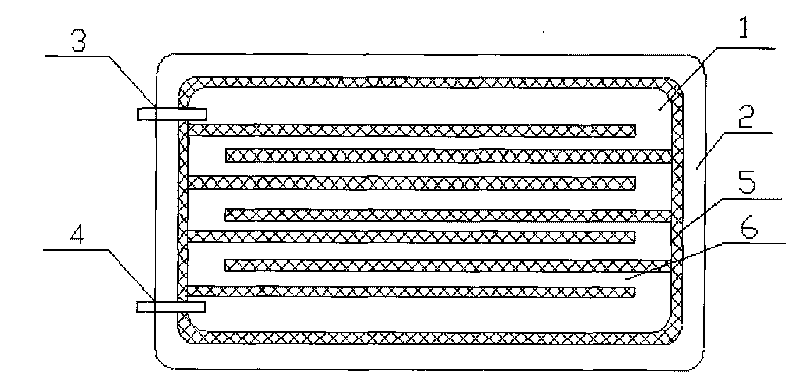 Stainless steel plate type heat exchanger and processing molding method thereof