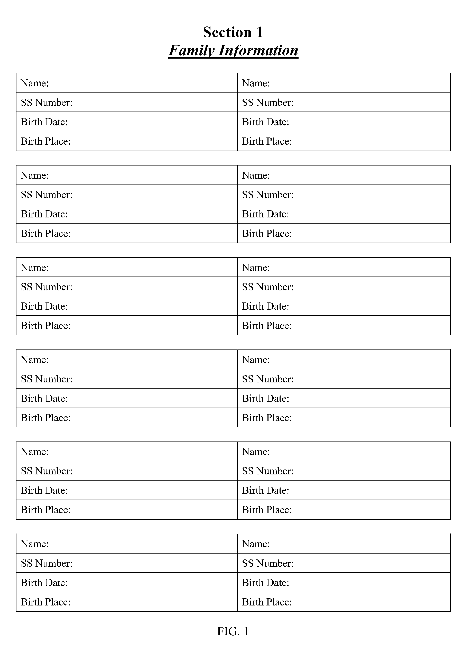 Financial planning tool