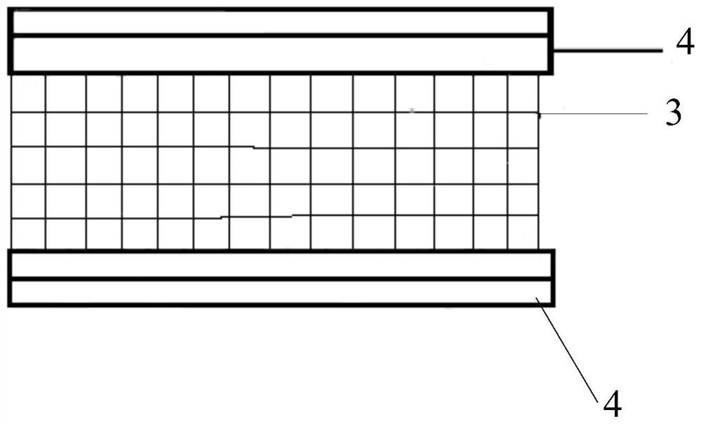 Fiber implanted permeable pavement structure