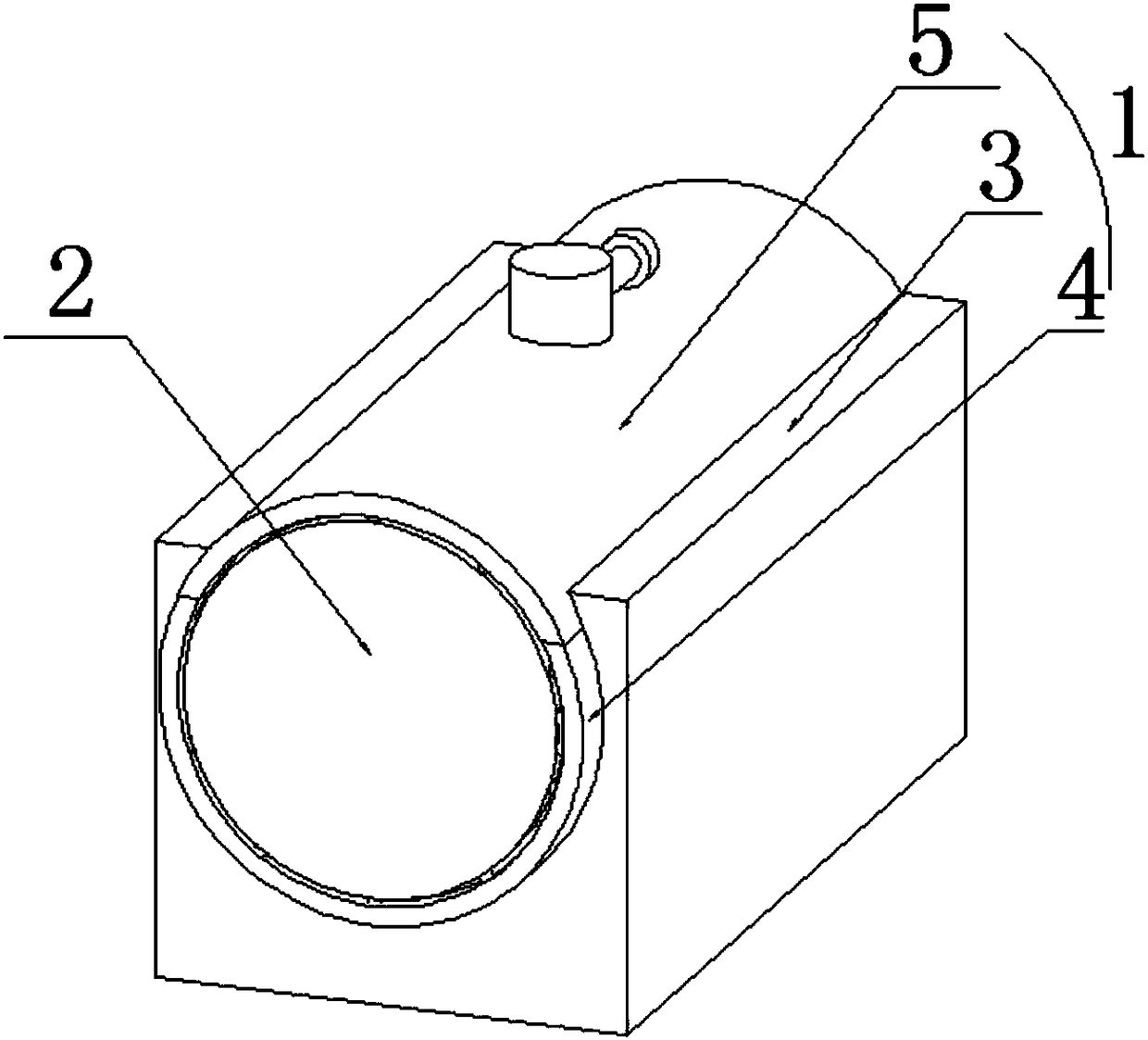 A single-person hyperbaric oxygen treatment device