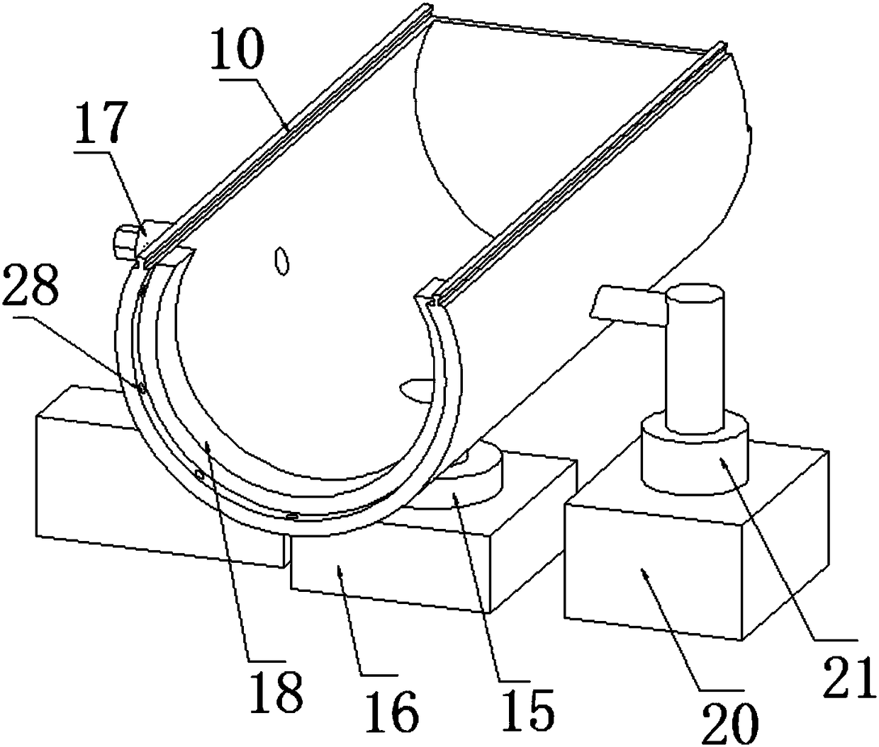 A single-person hyperbaric oxygen treatment device