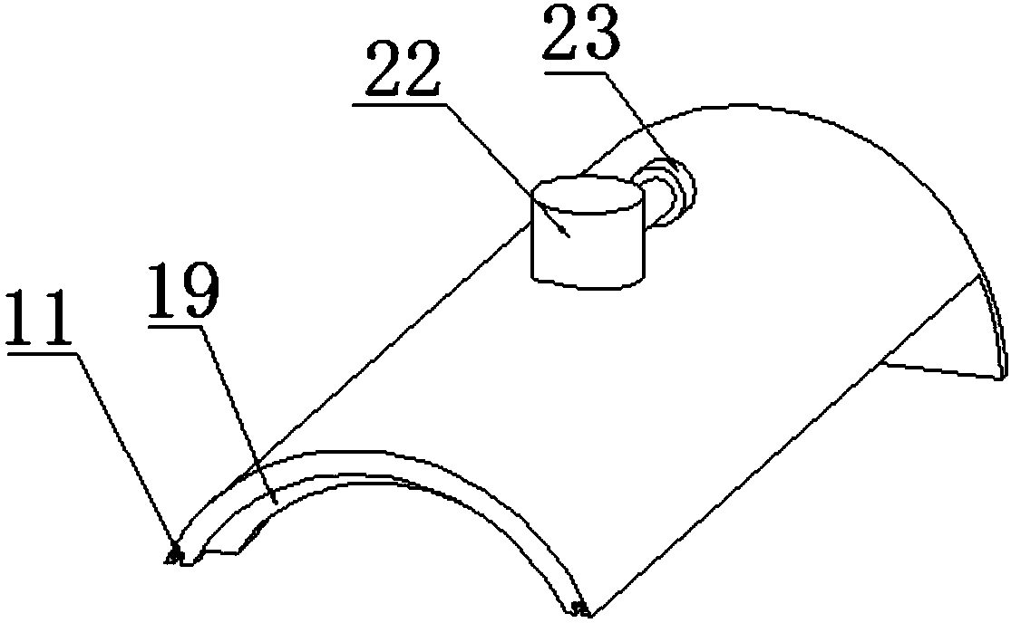 A single-person hyperbaric oxygen treatment device