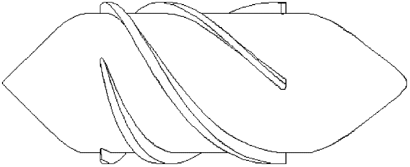 Compact axial-flow magnetic-levitation artificial heart pump