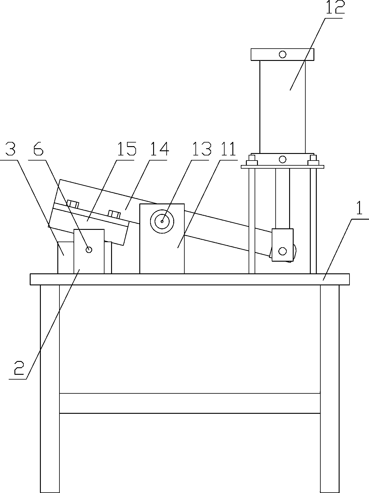 Steel wire shearing machine