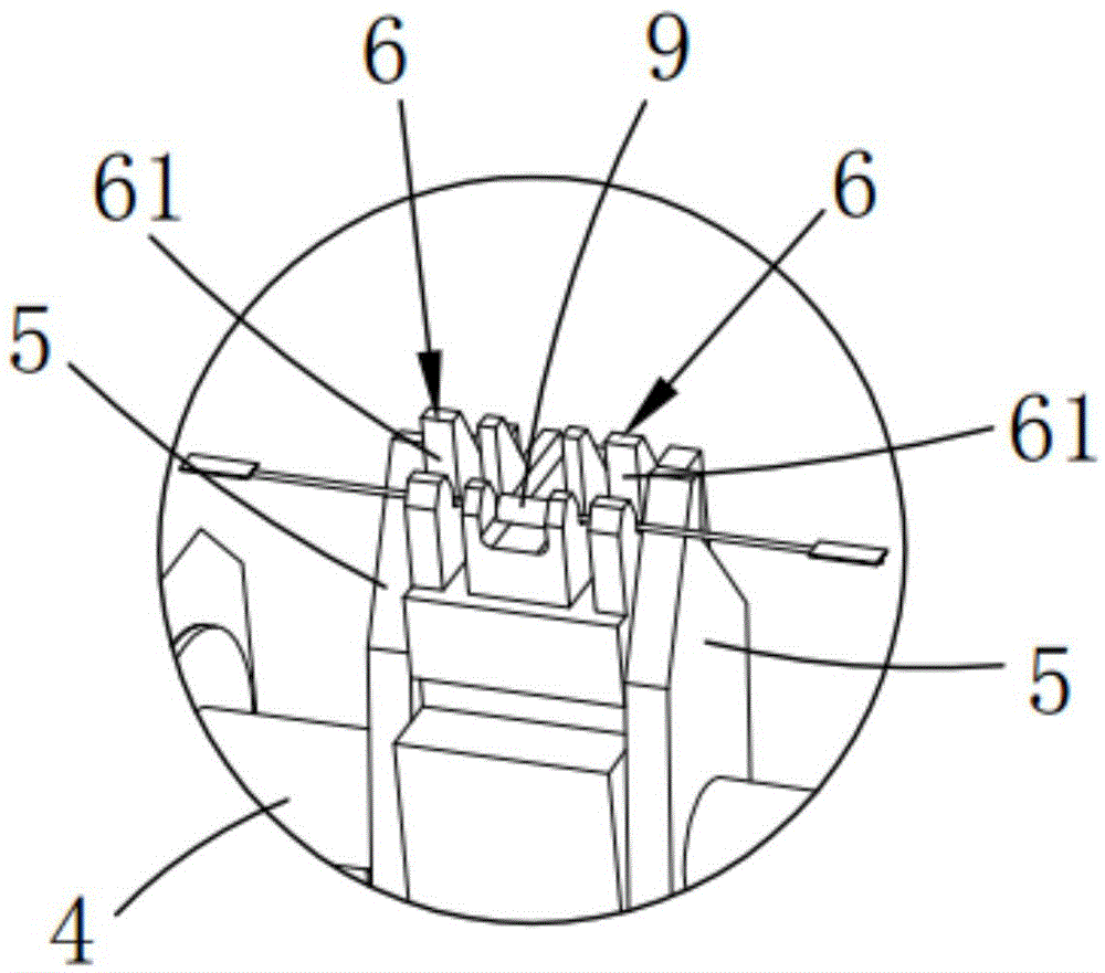 A material cutting mechanism