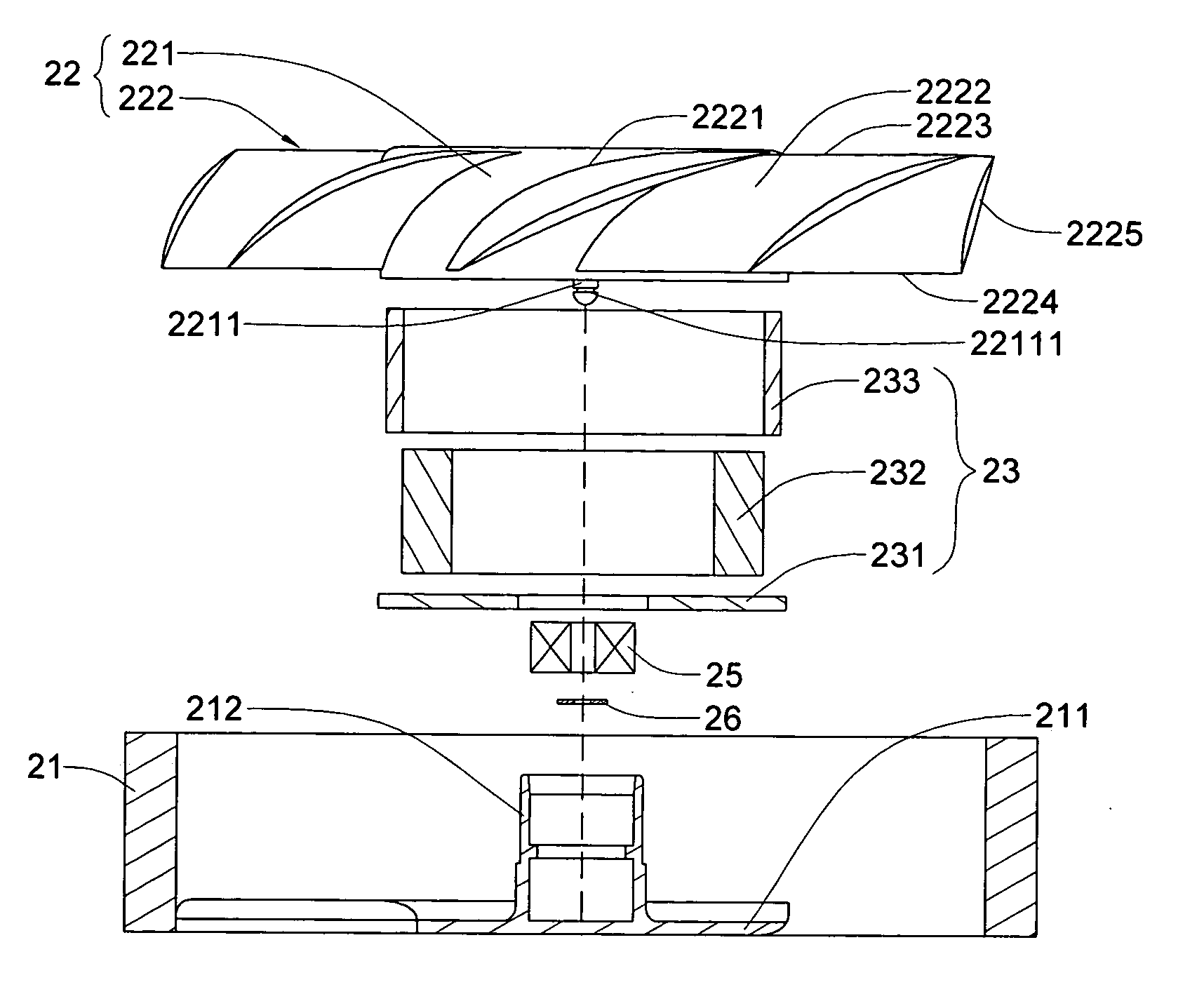 Fan enabling increased air volume