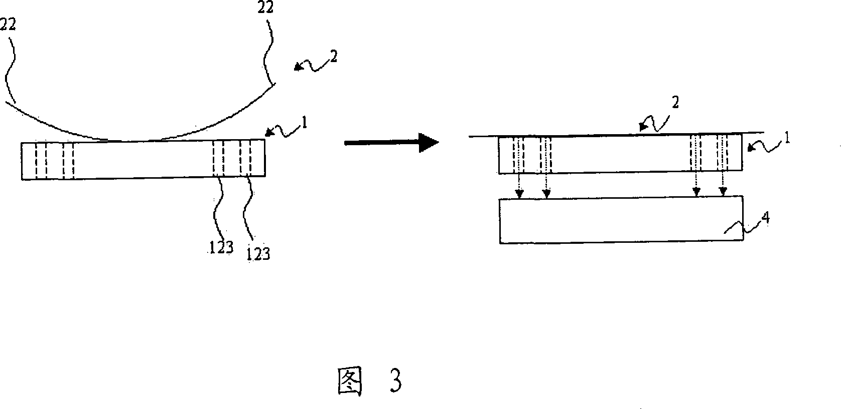 Platform and method for adsorbing glass substrate