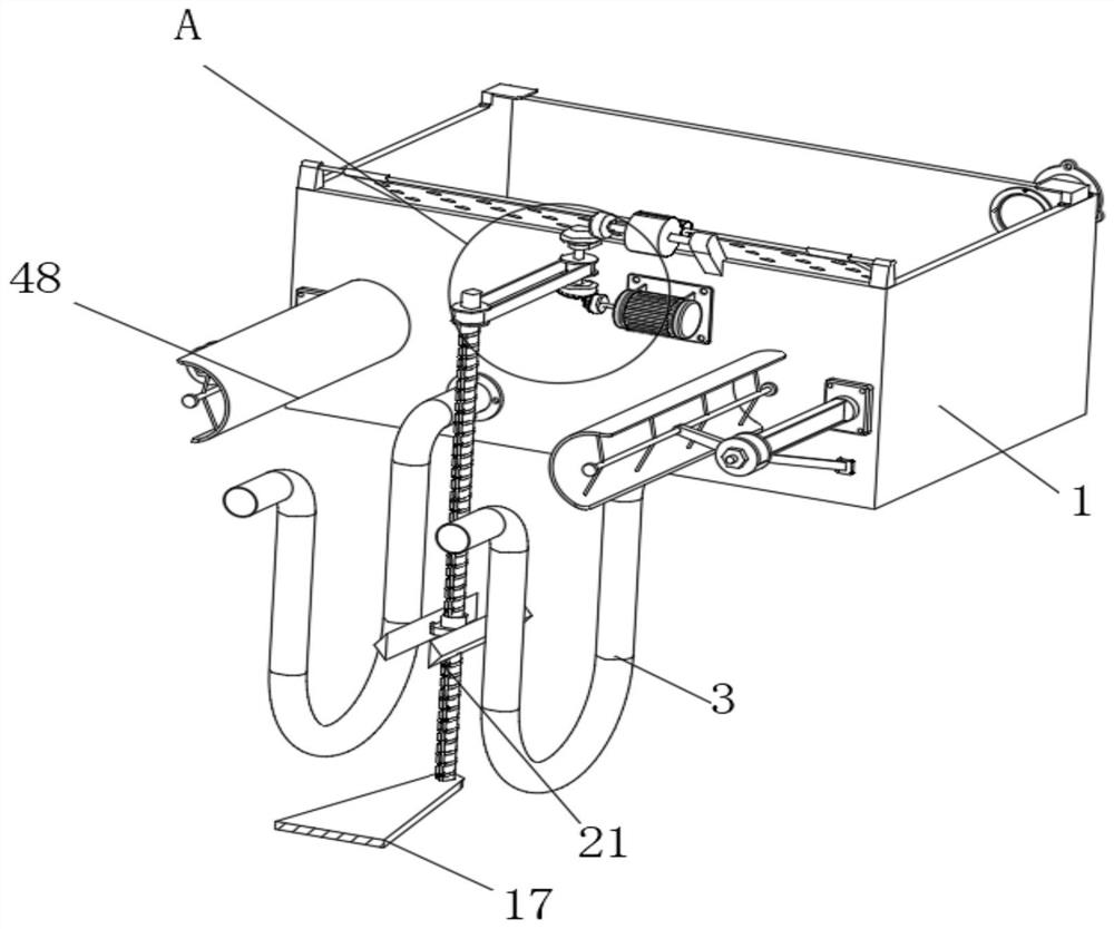 Papermaking wastewater treatment device capable of improving paper pulp recovery rate