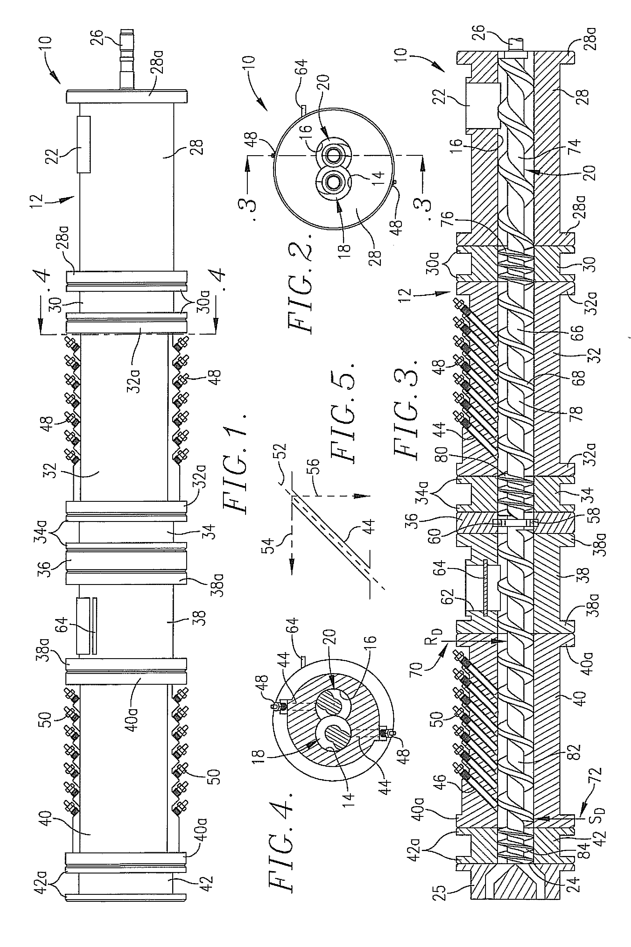 Method and apparatus for producing fully cooked extrudates with significantly reduced specific mechanical energy inputs