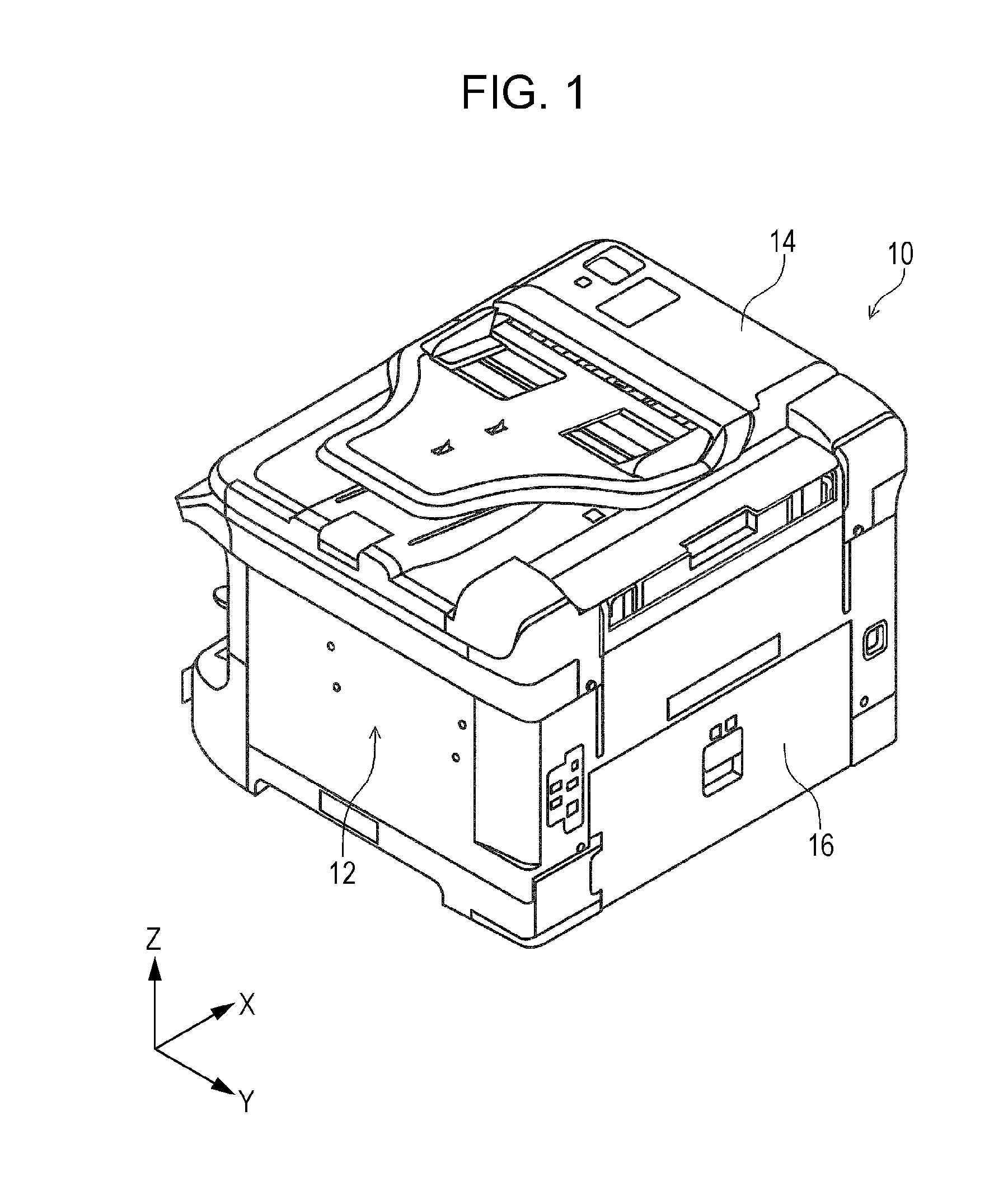 Medium transport device and recording device