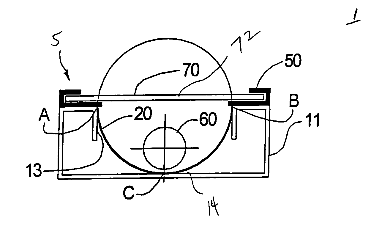 Lighted sign fixture having reflective surface