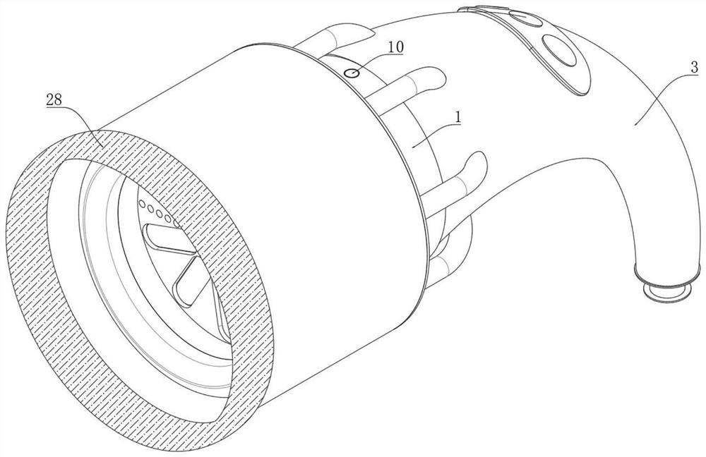 Dust removal device for electrical automation equipment