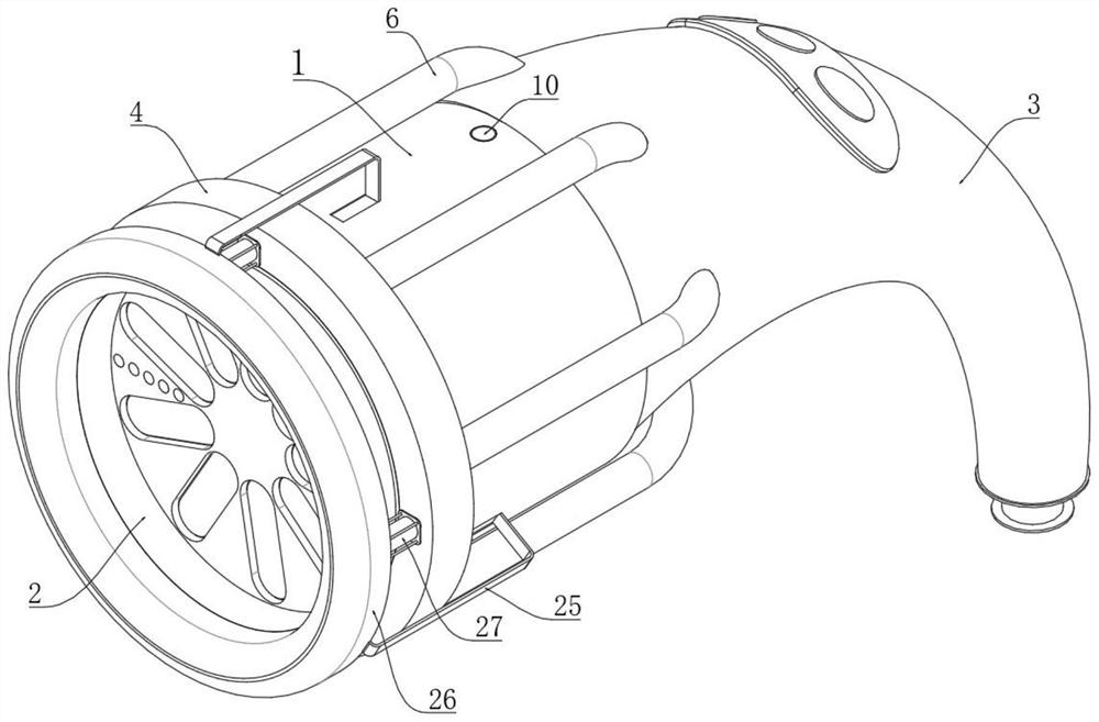 Dust removal device for electrical automation equipment