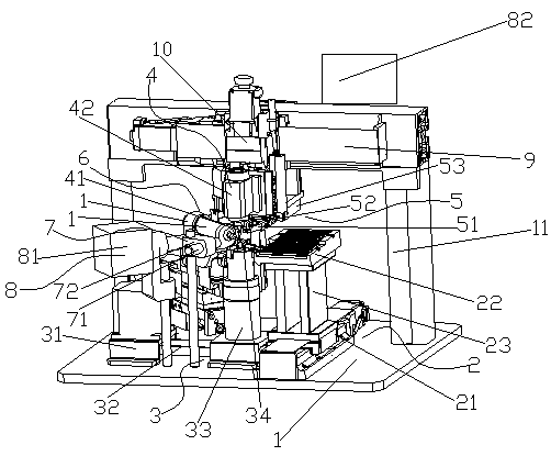 Automatic laminating machine for optical filter